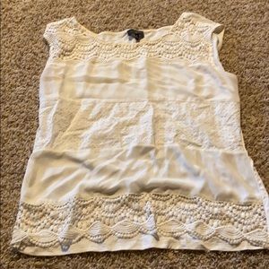 White tank blouse